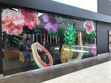 Window Single Sided Graphics [Per Square Foot]
