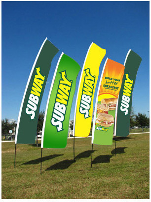 14' Banner Flag — product view 2