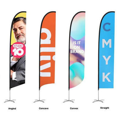 9' Feather Wing Flag — product view 5