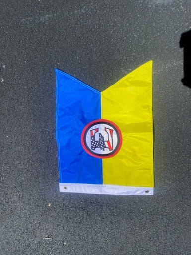 Embroidered Golf Flag — product view 2