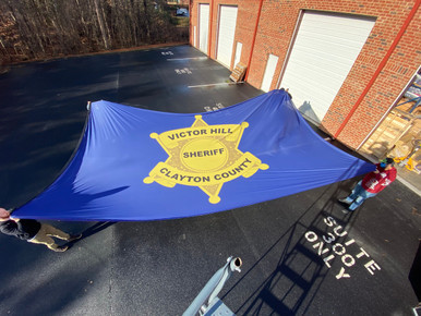 Custom Giant, Battle, Stadium & Forestay Flags — product view 4