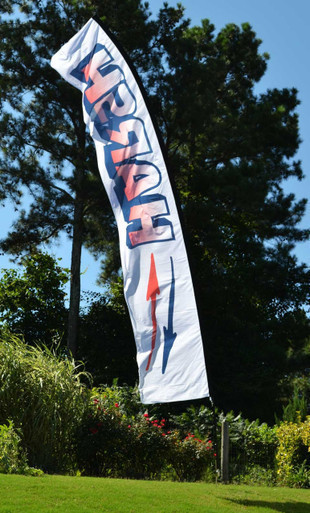 21' Banner Flag — product view 5