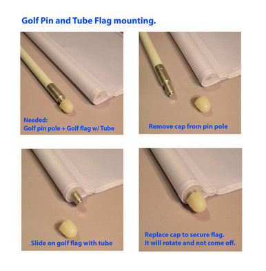 Custom Printed Golf Flags — product view 12