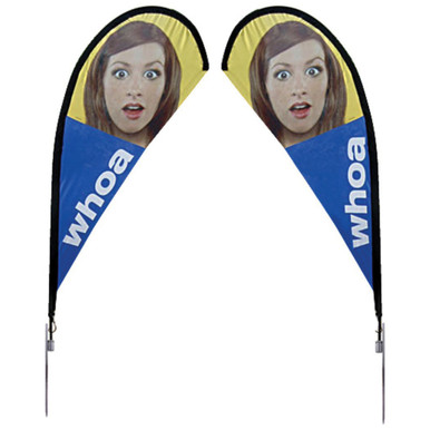 9' Teardrop Flag — product view 2