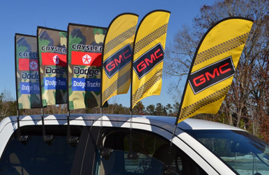 SUCTION CUP MINI FLAG — product view 3