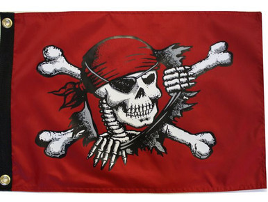 Custom Screen Printed Golf Flag — product view 1
