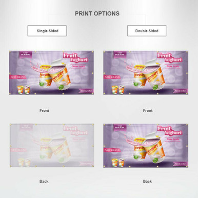 Vinyl Banner 13 oz. Single Sided — product view 4