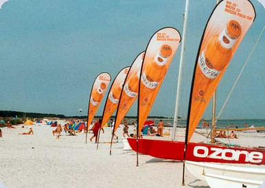 12' Teardrop Flag — product view 5