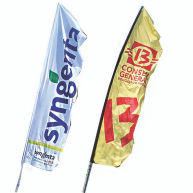 21' Banner Flag — product view 6