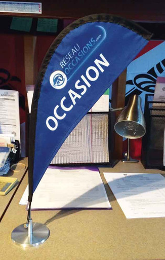Desk Bow Flag Kit (Hardware & Flag) — product view 5