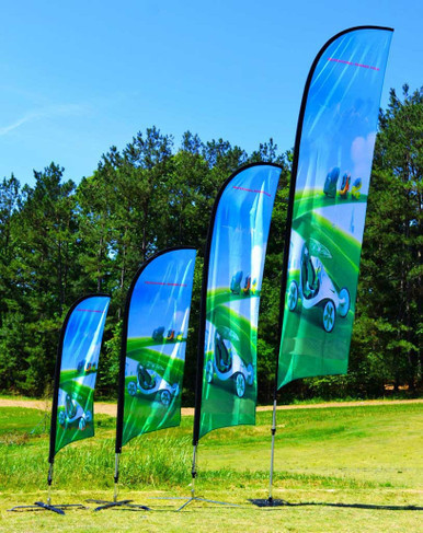 15' Feather Wing Flag — product view 1