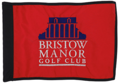 Embroidered Golf Flag — product view 3